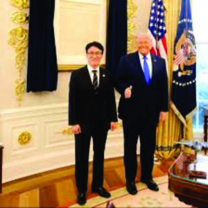 Prime Minister Kim meets with Trump after Assembly passes $350B U.S. investment bill.