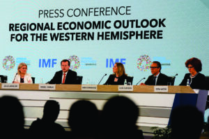 Trump administration warms to IMF and World Bank, in rare nod to global bodies.