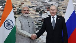 Modi, Putin instruct officials to expand cooperation, target USD 100 bn trade by 2030: Envoy